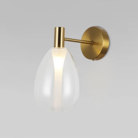 Бра Eurosvet Magma 60175/1 латунь (220V)