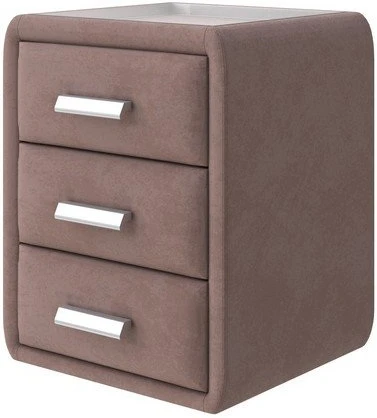 PROxSON Тумба Soft Mebel (Ткань: Велюр Ultra Горячий шоколад) 51x48