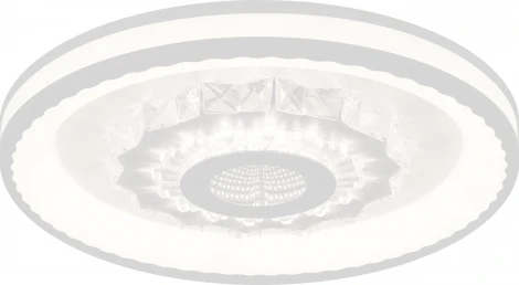 Потолочная люстра светодиодная с ДУ Ritter Crystal 3D 52368 0