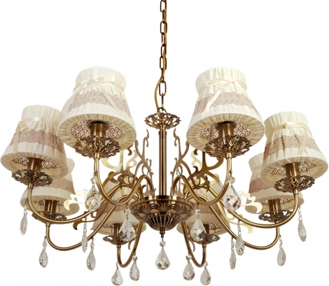 Подвесная люстра Abrasax Emma L.5401-8BR (220V, на цепи)