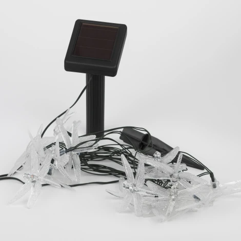 Садовая гирлянда светодиодная на солнечной батарее Стрекоза 5,8 м ЭРА ERASF22-16