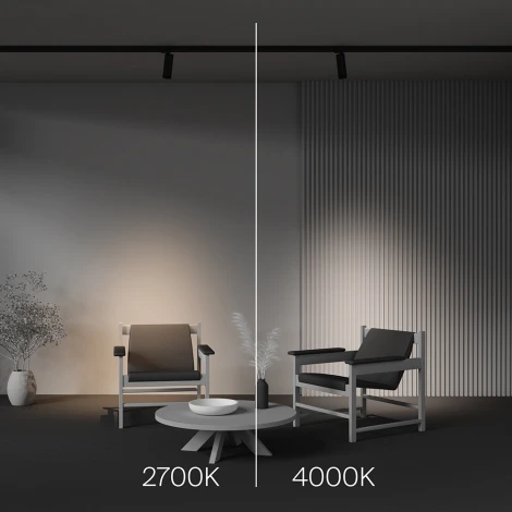 Трековый светильник трехфазный 20W 220V Maytoni Focus Zoom TR198-3-20W4K-Z-B