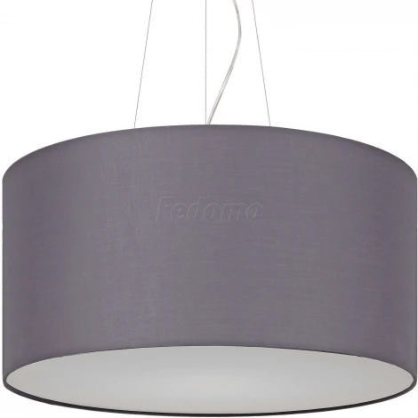 Подвес Артпром Crocus, 1 плафон, никель, серый с белым