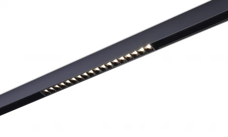 Трековый светильник низковольтный светодиодный Donolux Eye DL20291WW18BDIM 18Вт 48V 1049Лм 3000К диммируемый черный