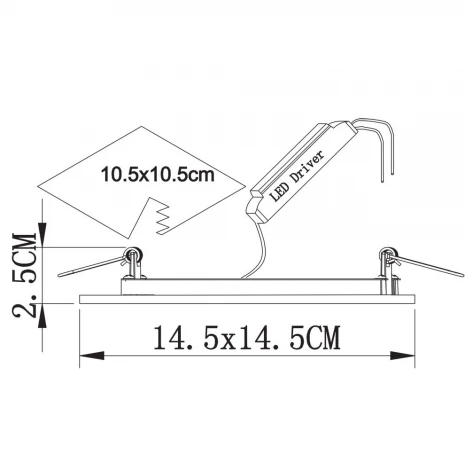 Встраиваемый точечный светильник Arte Lamp Vega A7509PL-2WH