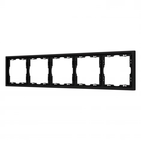 Рамка пластиковая FRM-NOBE-SFPL-5-BK (Arlight) 054228