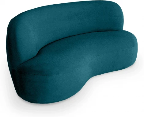 Диван Patti 1900 ОГОГО (арт.853246), (Мех/Бирюзовый)