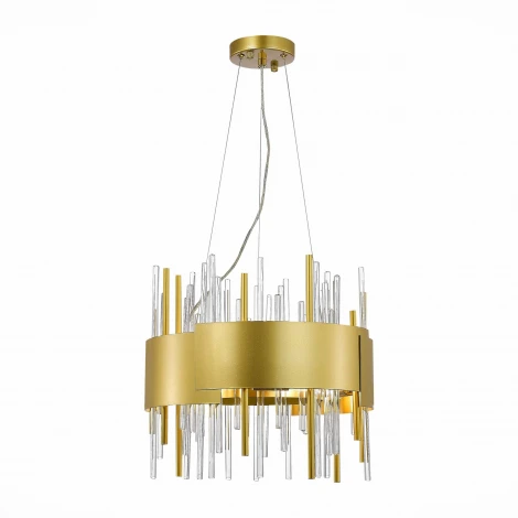 Подвесная люстра Olvera SL1633.203.08 ST Luce (220V, на тросе, круглые)