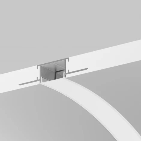 Алюминиевый профиль встраиваемый с вертикальным изгибом ALM-6214TB-S-2M Maytoni 636005