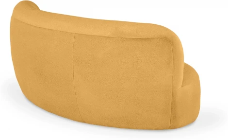 Диван Patti 1900 ОГОГО (арт.853232), (Мех/Светло-коричневый)