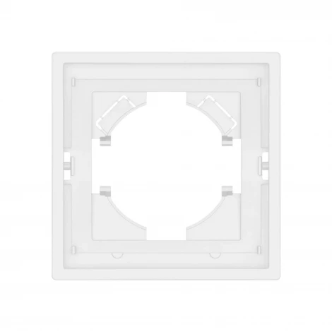 Рамка пластиковая FRM-TENDO-PL-1-WH (Arlight, Белый) 053835