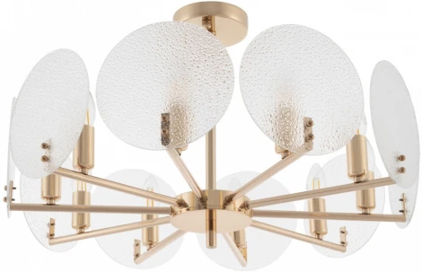 Потолочная люстра на штанге Arte Milano Sorrento-0409 370409/10/600 GD (220V, свеча)