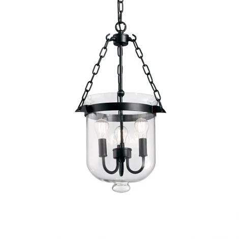 Подвесная люстра Ideal Lux Entry Nero SP3 Small