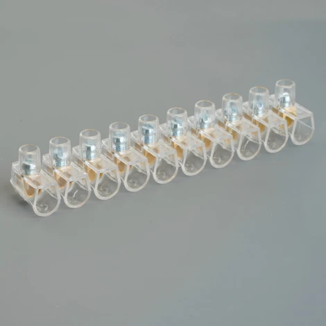 Зажим винтовой концевой изолированный 10 контактов Stekker 49759