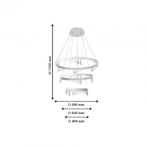 Подвесная люстра Favourite Pluvia 1974-12P
