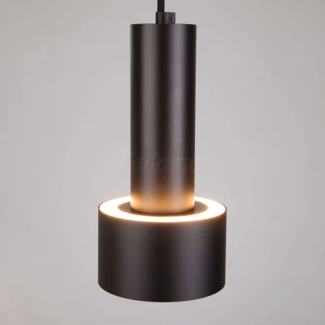 Подвесной светильник Eurosvet Charlie 50134/1 LED черный/золото