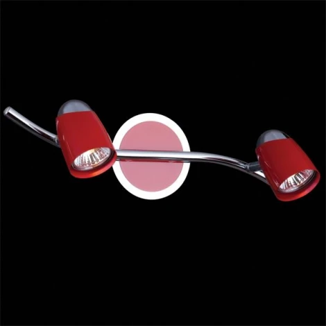 Спот Eurosvet 23126 23126/2 хром/красный