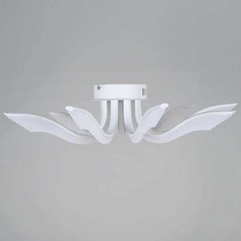 Потолочная люстра светодиодная с пультом и ночным режимом Reluce 35390-0.3-09S white (Умный дом) (220V)