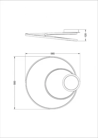 Потолочная люстра Arte Lamp Millo A3893PL-30BK