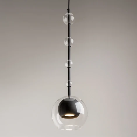 Подвесной светильник Maytoni Ros MOD227PL-01B (220V, на проводе, шар)