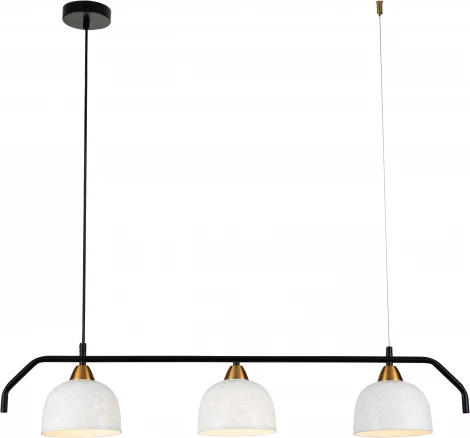 Подвесной светильник Attimo V000156 (10005/3PL Black) (220V, на тросе)