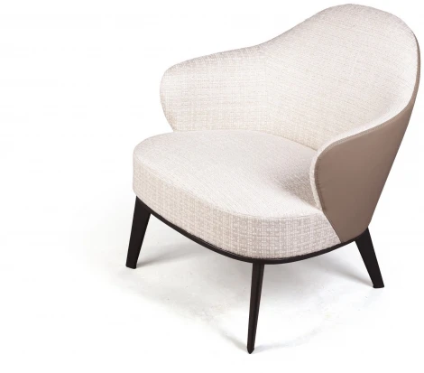 Лаунж Кресло Top Concept Leslie рогожка комби бежевый