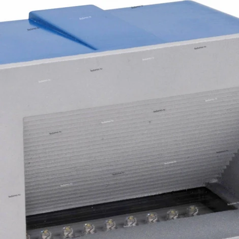 Светильник встраиваемый в стену уличный светодиодный Horoz Kalsit, 1 лампа, серый с синим