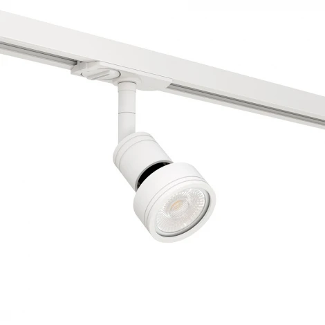 Трековый светильник однофазный 7W 220V White RAUMBERG 8126Wh (круглые)