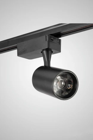 Однофазный трековый светильник светодиодный AM Group TRACK AM227-10W BK 4000K (220V)