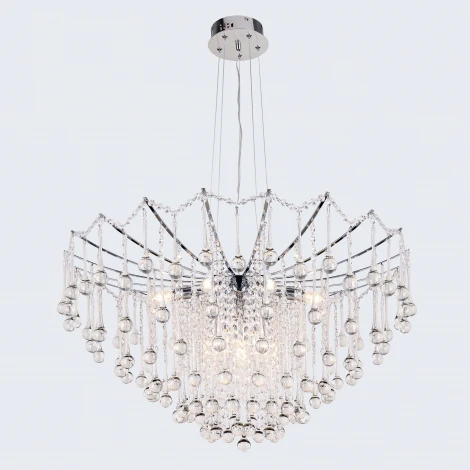 Подвесная люстра хрустальная Modelux MODELUX ML.6761.10 CR
