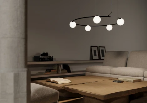 Трековый светильник модульный низковольтный светодиодный 24V 5W 3000K Maytoni Technical Luna TR236-1-5W3K-B