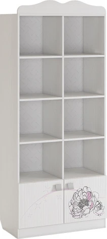 Фэнтези Стеллаж Mebelson (ЛДСП/Белый) арт.MDF-03.1747