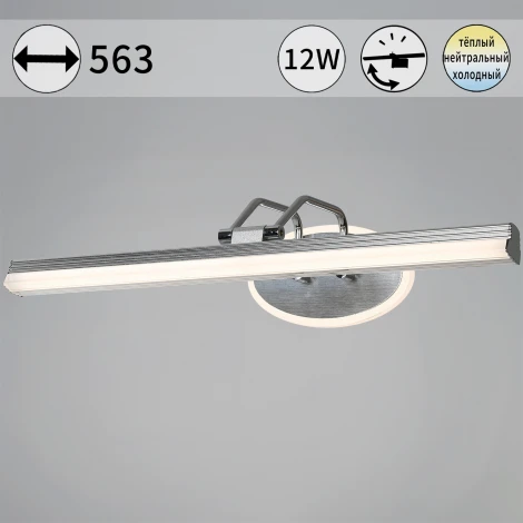 Подсветка для картин светодиодная с регулировкой цветовой температуры Reluce 08858-0.2-01L (220V)