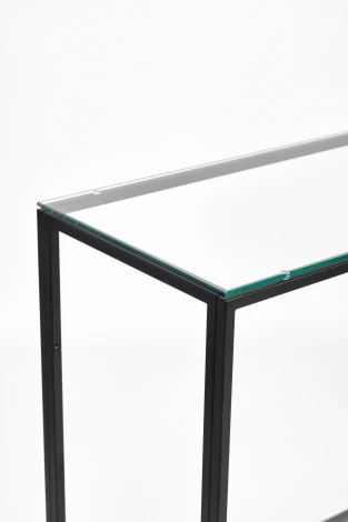 Консольный стол AllConsoles 1081-CB clear черный муар