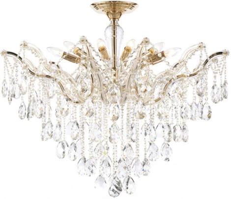 Потолочная люстра на штанге Lumien Hall Kaya LH0027/6C-FGD