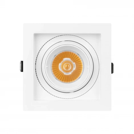Встраиваемый светильник светодиодный MS-VORTEX-BUILT-S117x117-20W Day4000 (WH-WH, 20 deg, 230V) (Arlight, IP20 Металл) 057917