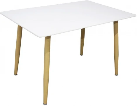 Стол Snow 120х80х75см, белый