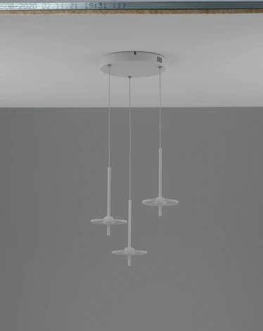 Подвесной светильник светодиодный Moderli Ella V11392-PL (220V, на проводе, круглые)