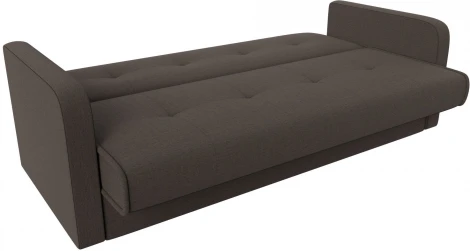 Диван-книжка Надежда (Коричневый/Рогожка) Лига Диванов арт.121128