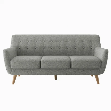 Диван Picasso трехместный серый RF 0803