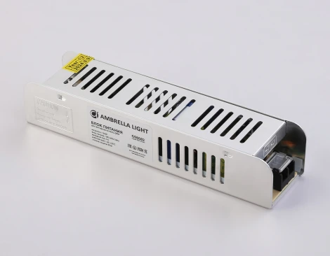 Блок питания с EMC для светодиодной ленты 24V Ambrella LED Driver 24V GS8682 120W 5A IP20 220V