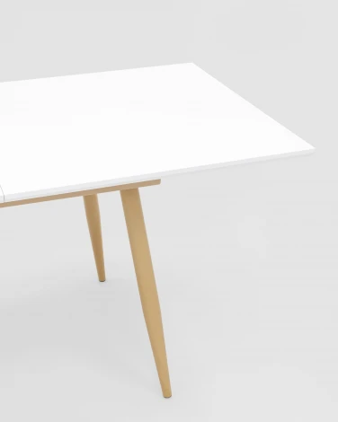 Стол обеденный Stool Group Стокгольм раскладной 160-220*90 белый УТ000003490