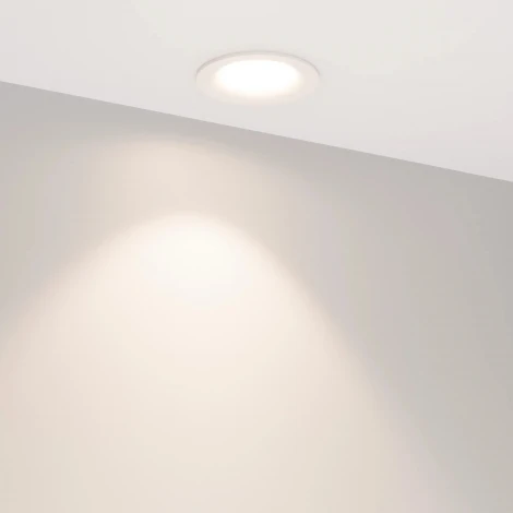 Встраиваемый точечный светильник MS-FOGGY-BUILT-R86-10W Day4000 (WH, 60 deg, 230V) (Arlight, IP54 Металл) 044624 (LED)