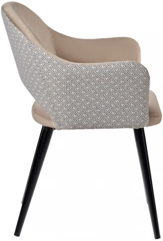 Стул Bruno латте с жаккардом Bradex Home RF 0197