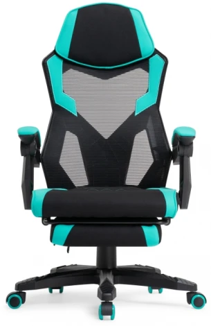 Компьютерное кресло Woodville Brun tiffany / black 15400