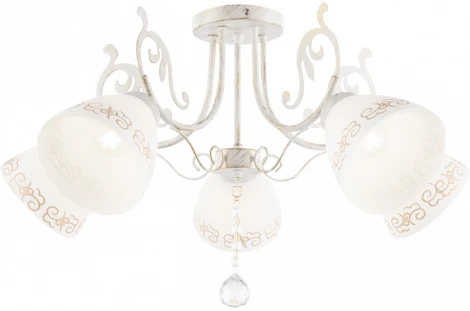 Потолочная люстра Arte Milano AM341900 341900/5 WT+G (220V)