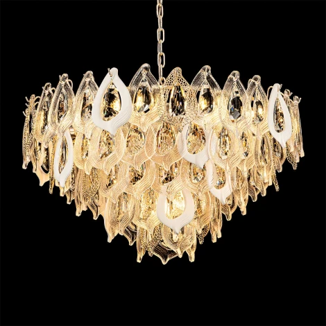 Подвесная люстра хрустальная Modelux ML.6197.800 GD