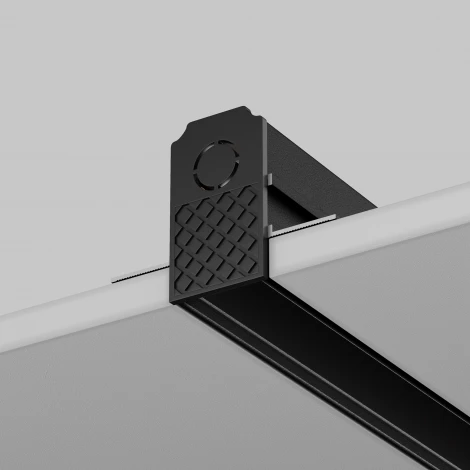 Заглушка торцевая 2шт Exility встраиваемый черный (магнитный) Maytoni Technical TRA034EC-42B