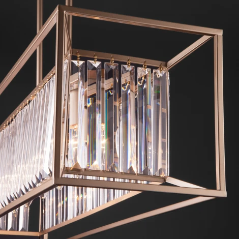 Подвесной светильник Bogate's Vegas 299/6 шампань Strotkis