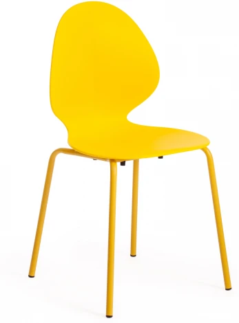 Стул EBAY (mod 03) / 1 шт. в упаковке Tetchair (Металл,Пластик/Желтый) арт.19076